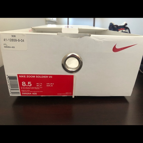 LeBron Zoom Solider 7 Deep Royal Blue - Picture 7 of 8